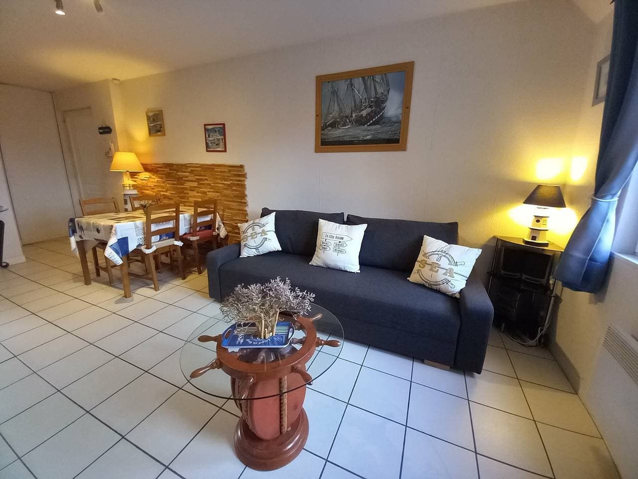 Foto 12 von 38: Le Cottage d'Honfleur – Helles Apartment mit Parkplatz!