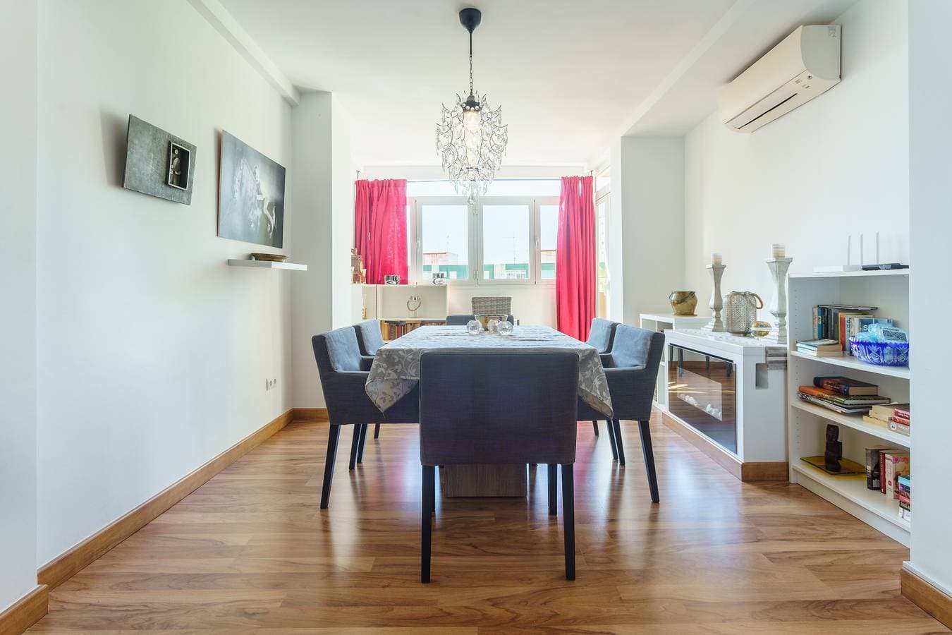 Foto 4 von 20: Moderne Ferienwohnung in Los Boliches mit Gemeinschaftspool, Balkon und WLAN