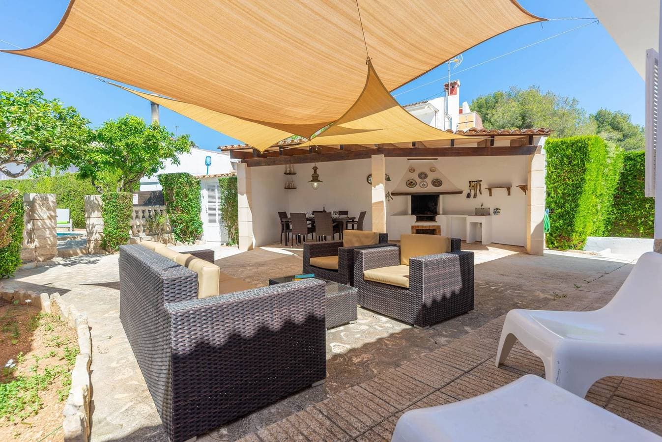 Foto 4 von 33: Can Miquel (Tord) - Fantastisches Haus, mit privatem Pool, nur 300m vom Strand entfernt.