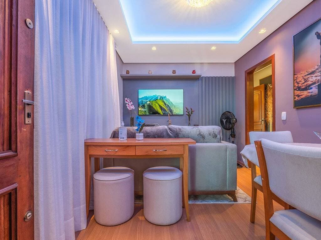 Apartment in Gramado city center, 100m from Rua Coberta 1