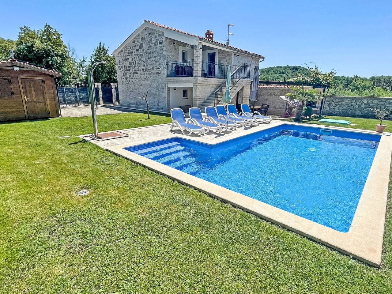 Istrische Stein Villa Lenny in der Nähe von Porec 1