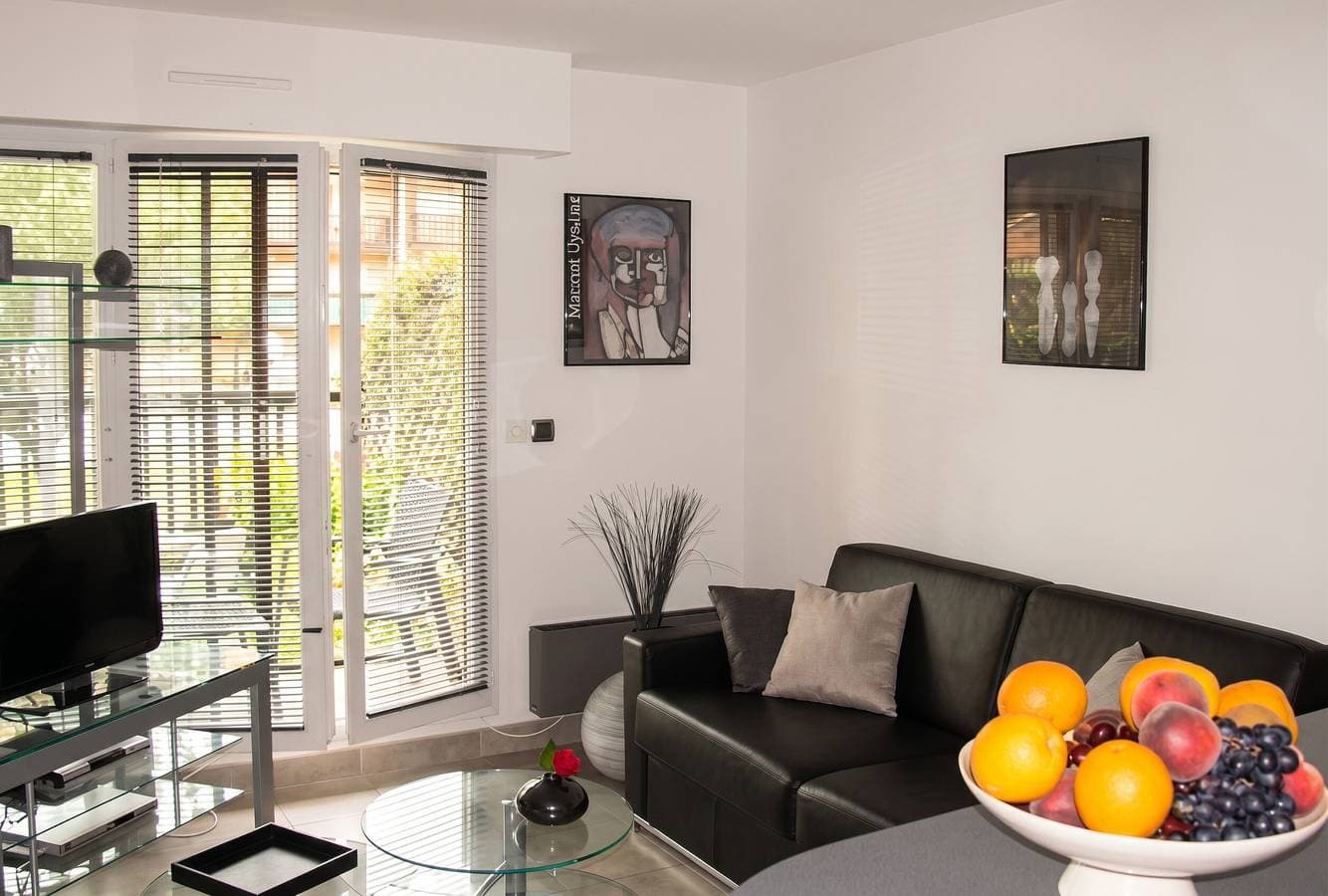 Foto 2 von 19: Charmantes Studio in Villers-sur-Mer mit Terrasse - 33 m²