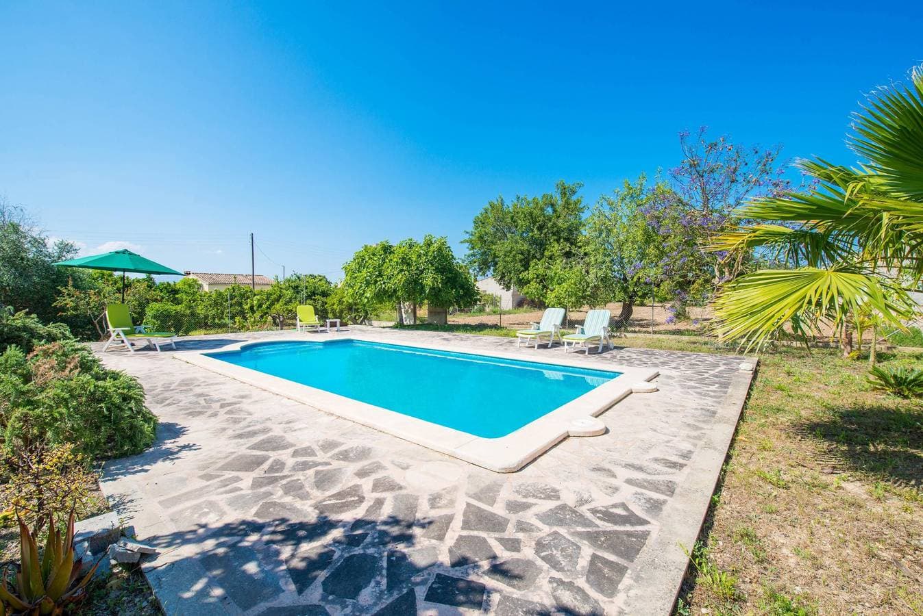 Foto 2 von 27: Villa Sa Fonera - Ferienhaus mit privaten Pool in Maria De La Salut. WiFi gratis