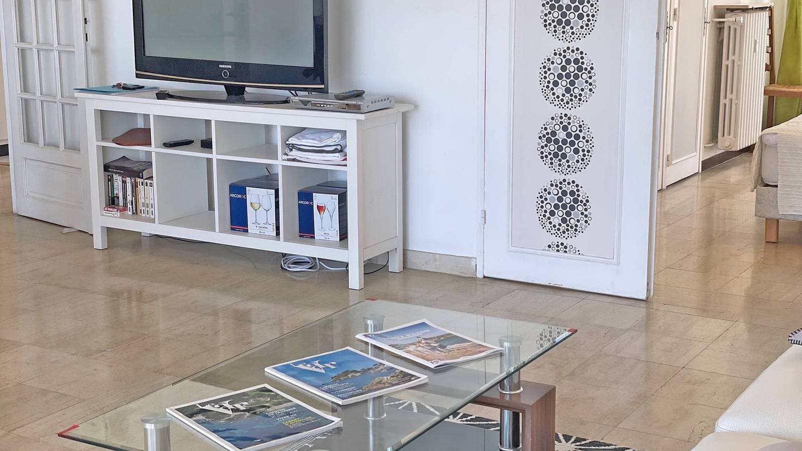Foto 7 von 16: Wohnung T3 - 4 Personen - Außergewöhnlicher Meerblick - Klimaanlage - Nahe Strand und Stadtzentrum - Sainte Maxime