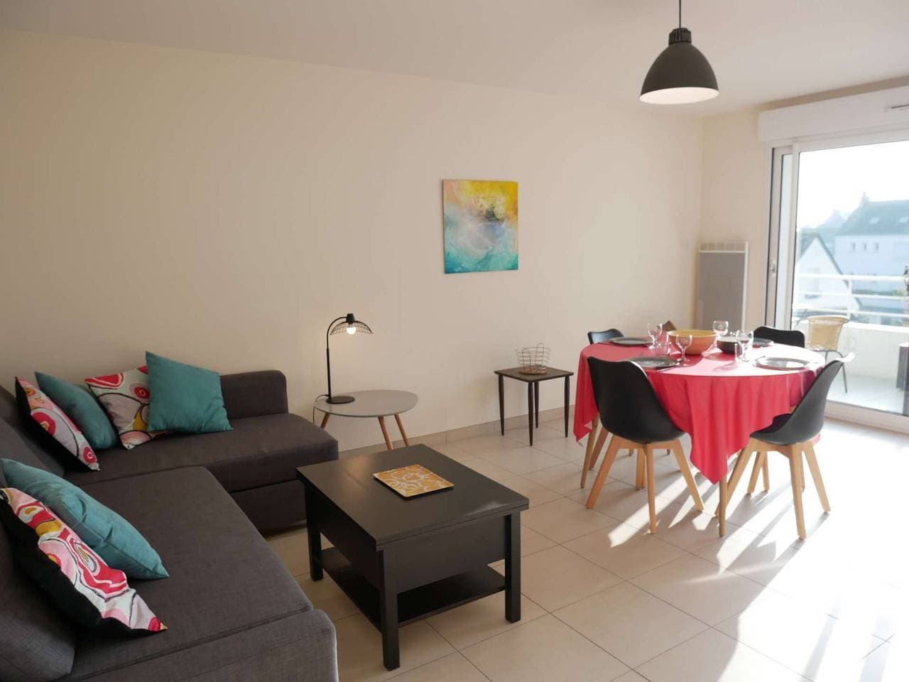 Foto 13 von 22: Étel - Gemütliche 44 m² Wohnung mit WLAN, Parkplatz und Haustiere erlaubt
