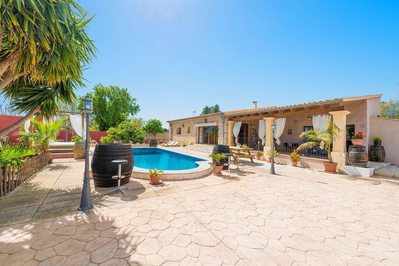 Foto 7 von 57: Es Blanquer De Na Fani - Ferienhaus mit privaten Pool in Binissalem. WiFi gratis
