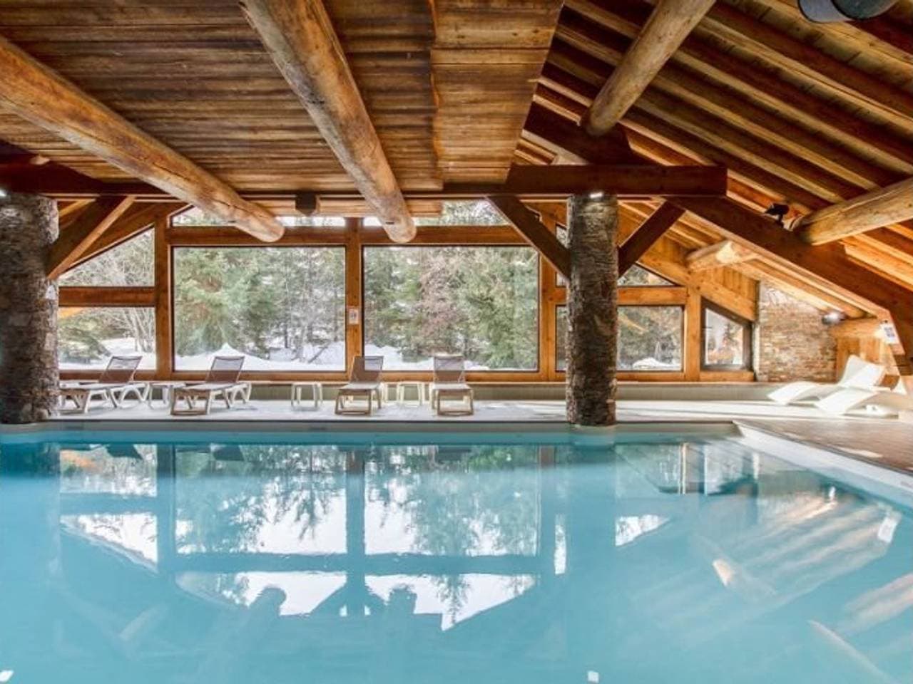 Foto 6 von 26: Appartement familial avec piscine, sauna, hammam - proche télésiège à Méribel Village