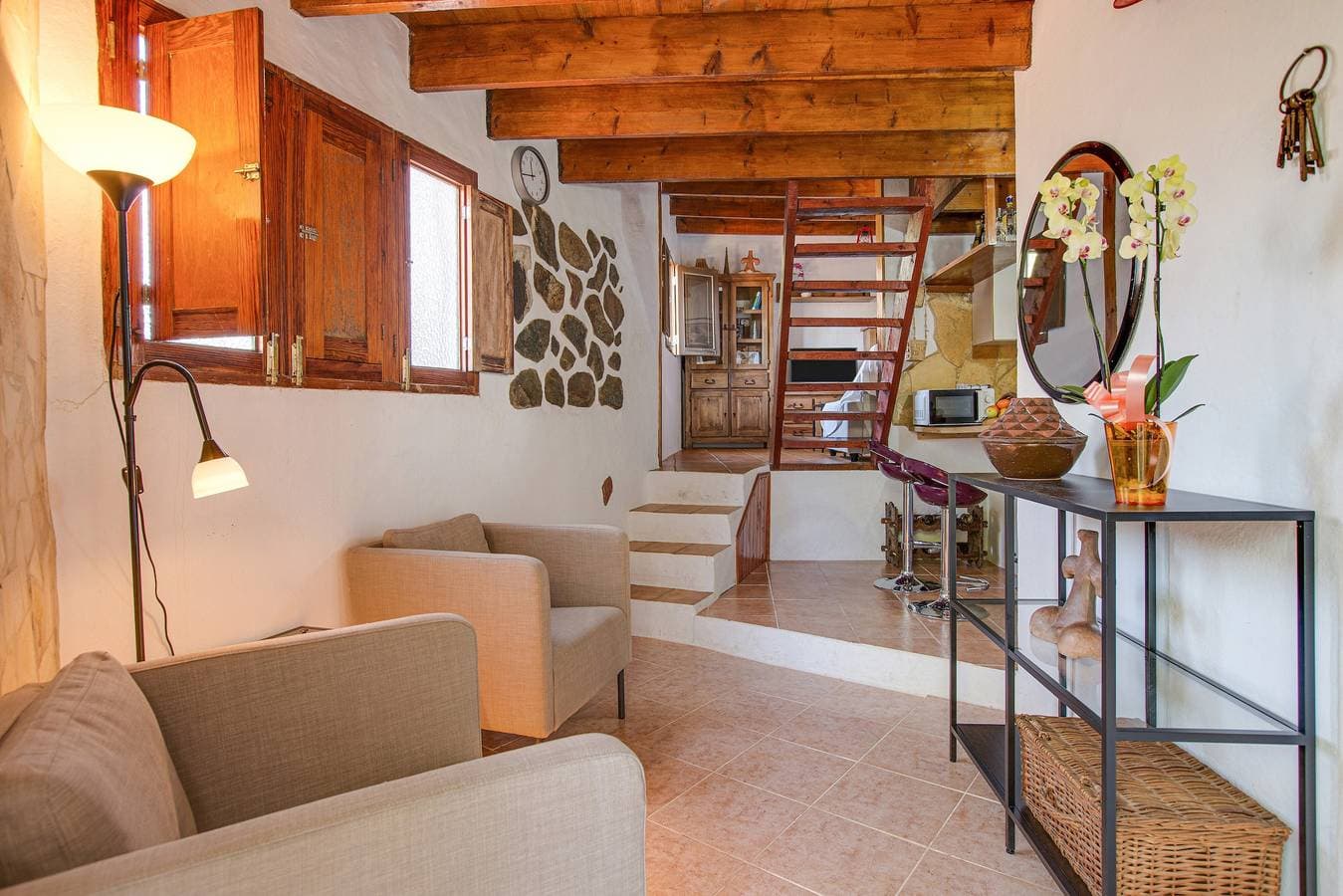 Foto 3 von 21: Ferienhaus El Cuarto mit WLAN, Garten und Terrasse
