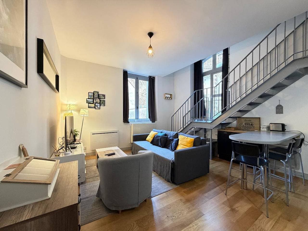 La Bourboule: 3* T2 Duplex-Wohnung im Zentrum mit Parkplatz 1