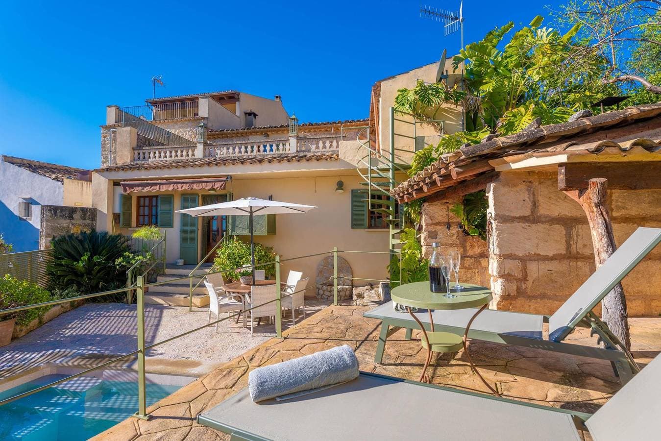 Foto 4 von 36: Es Raco - Ferienhaus mit privaten Pool in Caimari. WiFi gratis