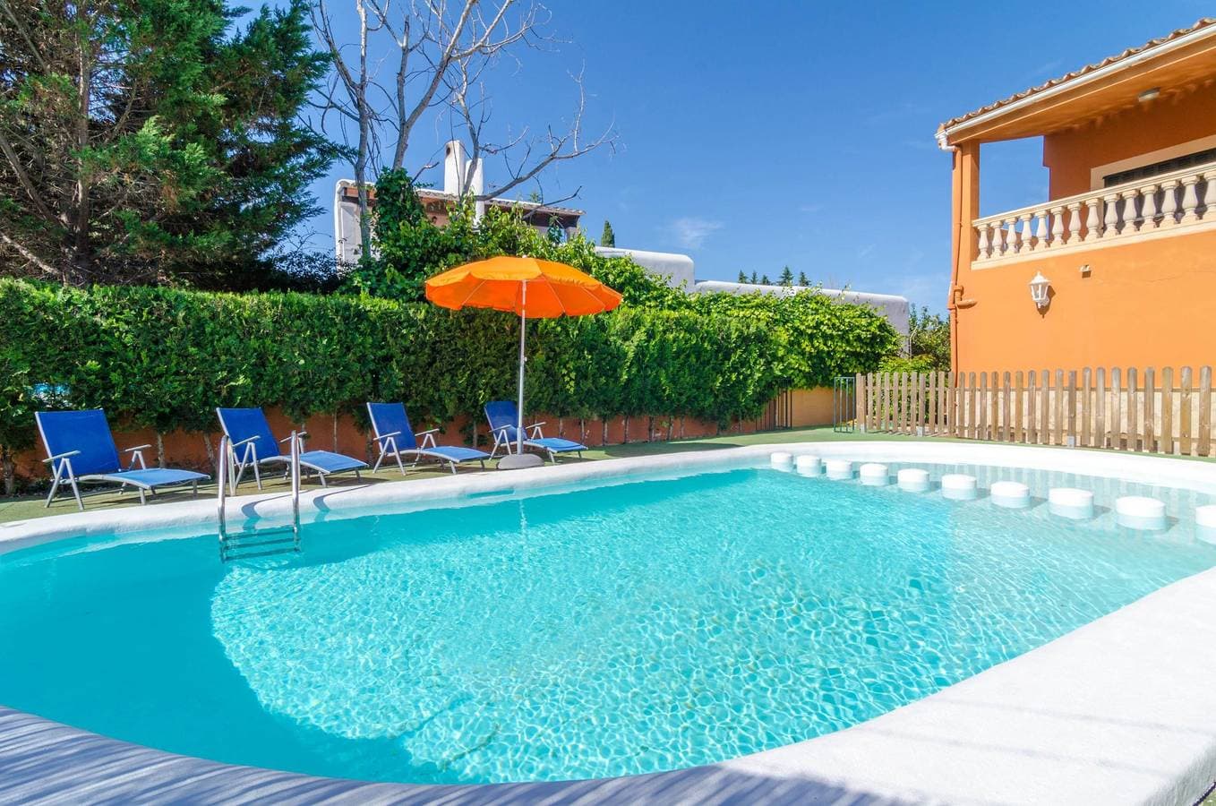 Sa Coma (Llampúdol) - Ferienhaus mit privaten Pool in Sa Coma. WiFi gratis 1