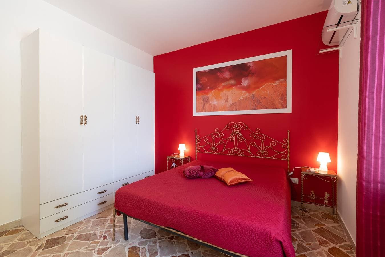 Foto 8 von 34: Ferienwohnung 'Casa Rossa' mit Meerblick, Veranda und WLAN