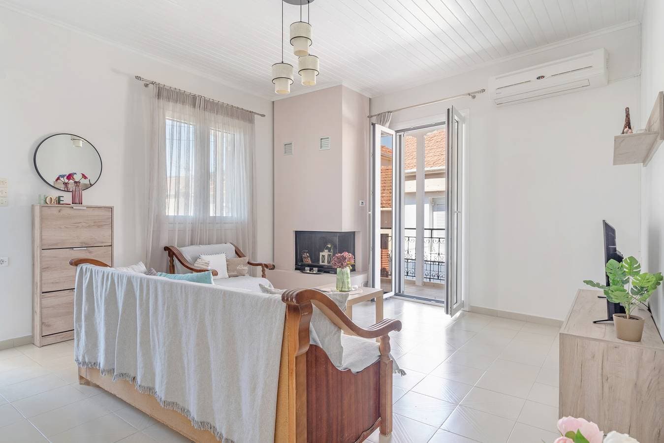 Foto 7 von 25: Apartment 'Vrettos Home' mit Meerblick, WLAN und Klimaanlage