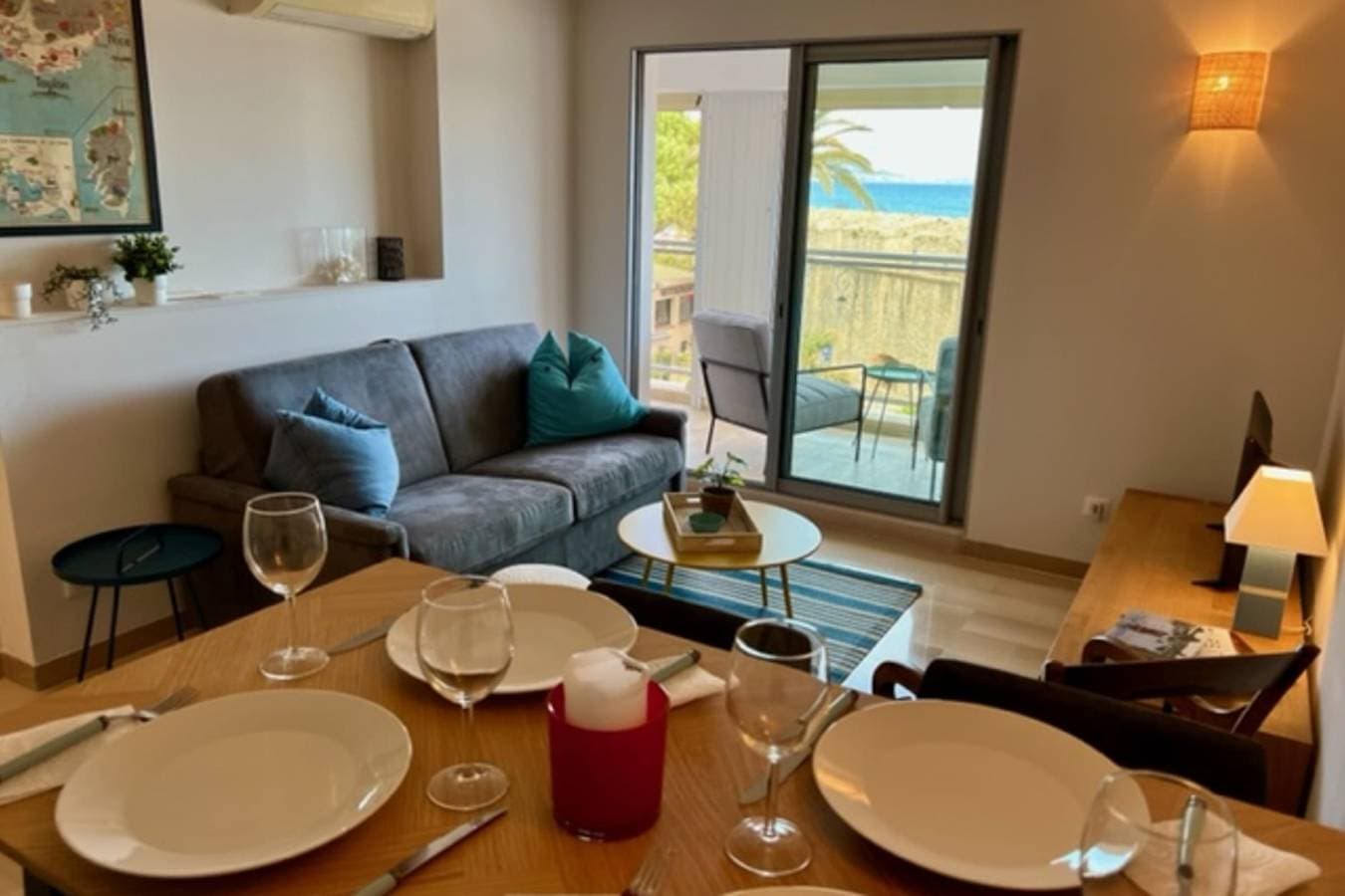 Foto 7 von 26: Ferienwohnung für 4 Personen mit Balkon