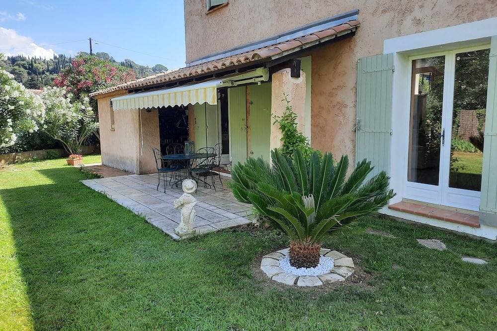 Foto 12 von 28: Detached villa with swimming pool and air conditioning between sea and mountains on the Côte d'Azur.