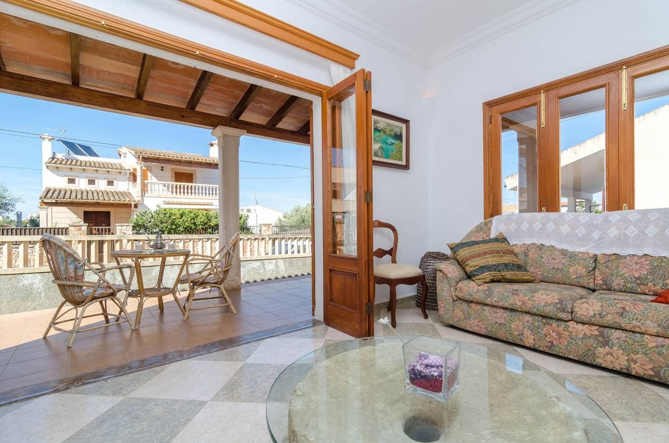 Foto 8 von 21: Es Port  - Ferienhaus mit Privatgarten in Portocolom. WiFi gratis