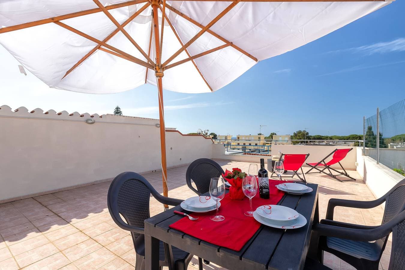 Txa Vì - Terrace with sea view 1