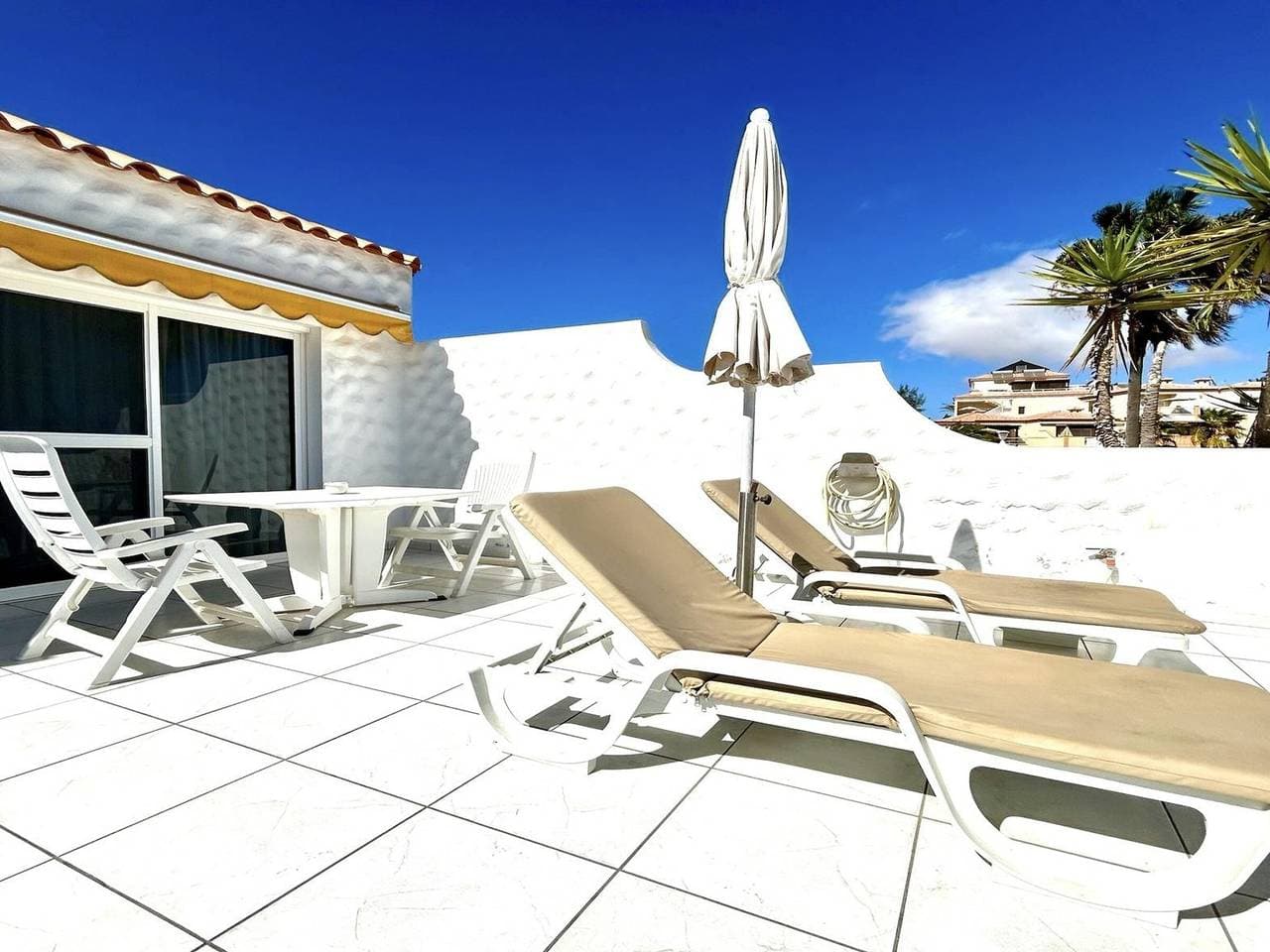 Foto 10 von 25: Costa Calma Strand: 1Sz Bungalow, Terrasse, Glasfaser, Perfekt für Paare