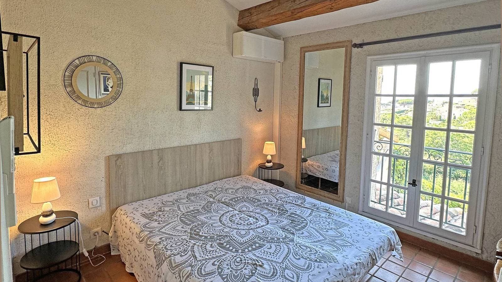 Foto 8 von 11: Haus für 4 Personen - Meerblick - Schwimmbad - Klimaanlage - WiFi - Strandnähe - Sainte Maxime
