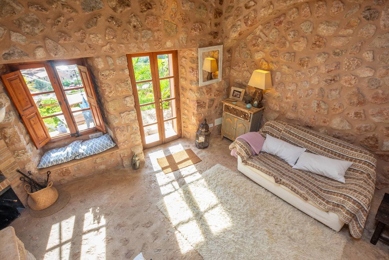 Foto 12 von 48: Sa Teulera (Fornalutx) - Fabelhaftes Haus mit atemberaubendem Blick auf die Serra de Tramuntana - Kostenloses WLAN