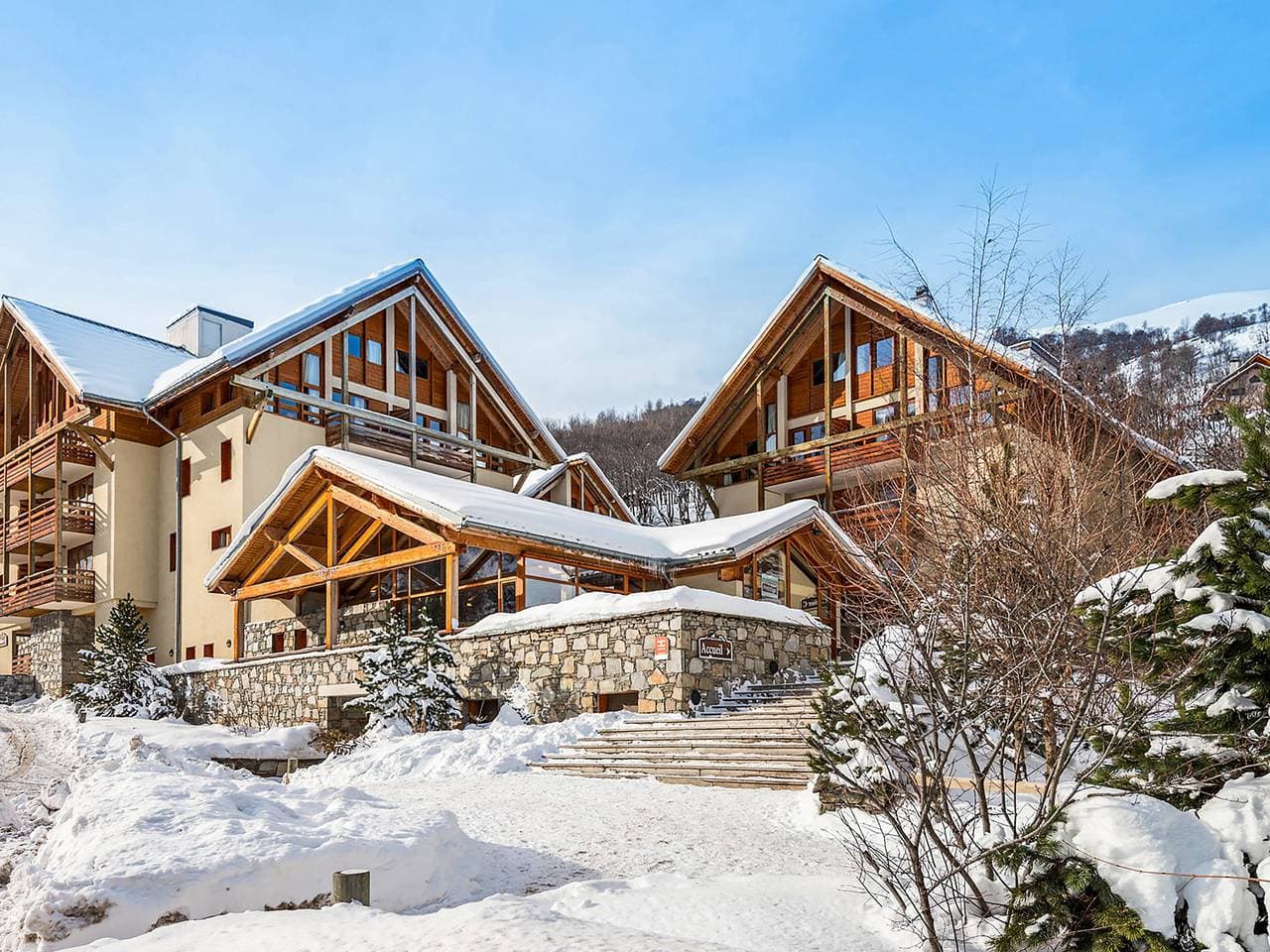 Gemütliche, rustikale Residenz Les Chalets du Galibier 1