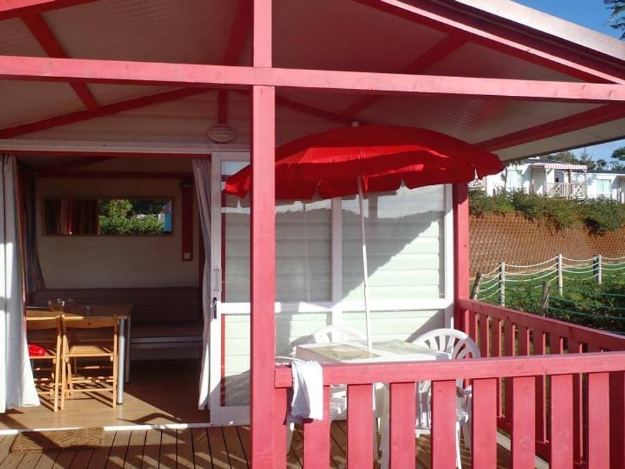 Foto 5 von 31: Camping Orbitur Valverde - Bungalow 2 personen - Atlantico 2 Pers, 21m2, 2 Zimmer, 1 Schlafzimmer