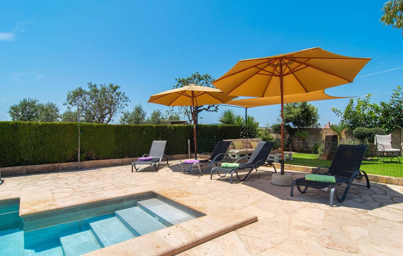 Foto 11 von 61: Gemütliche Wohnung mit Pool und Terrasse in Porreres