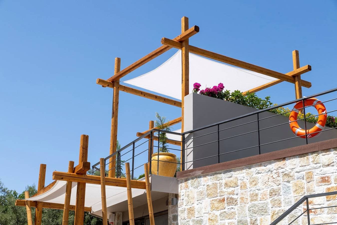Foto 4 von 37: Villa "Suite Erifilli" mit Meerblick, privatem Pool & WLAN