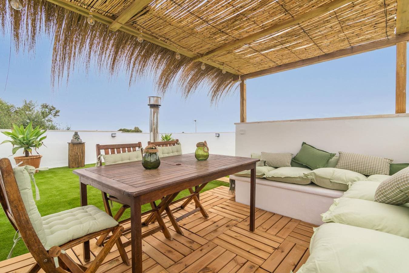 Foto 10 von 44: Cas Pati (Son Moja) - Fantastic house in Son Moja, with private jacuzzi and near to Cala Santanyí beach. WiFi gratis