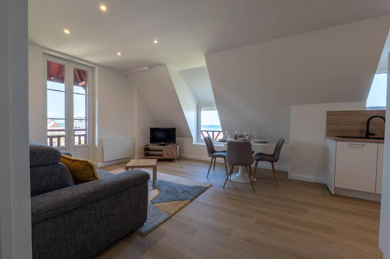 Appartement Vue Mer à Deauville 1