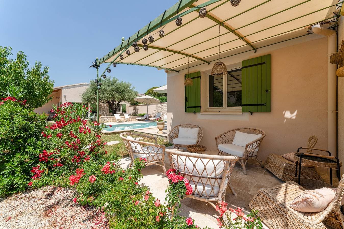 Foto 3 von 26: Ferienhaus „Lou Cigaloun“ mit privatem Pool, WLAN und Klimaanlage