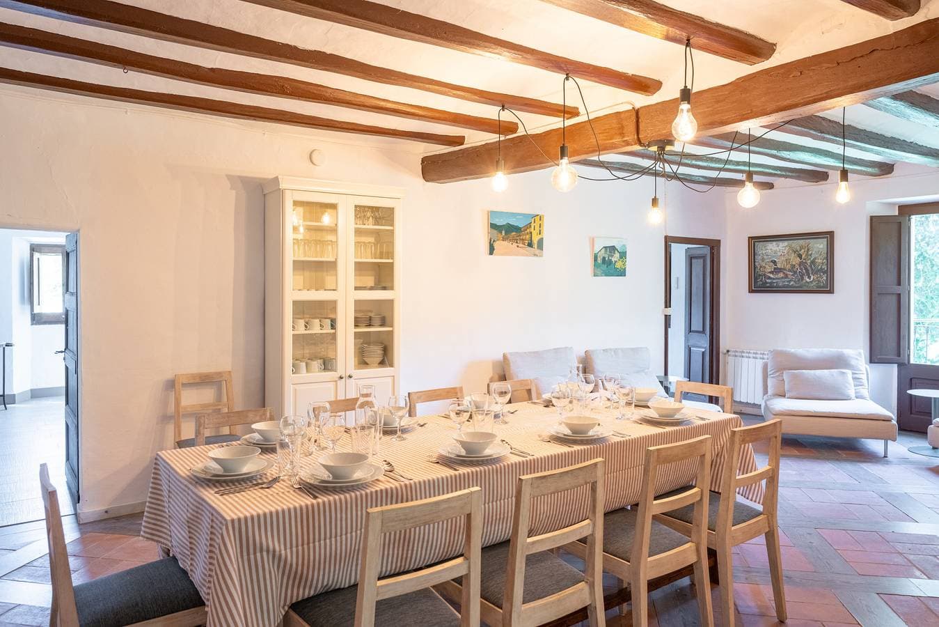 Foto 11 von 40: Majordoms Famada - Casa rural für 11 in La Vall d'en Bas, La Garrotxa