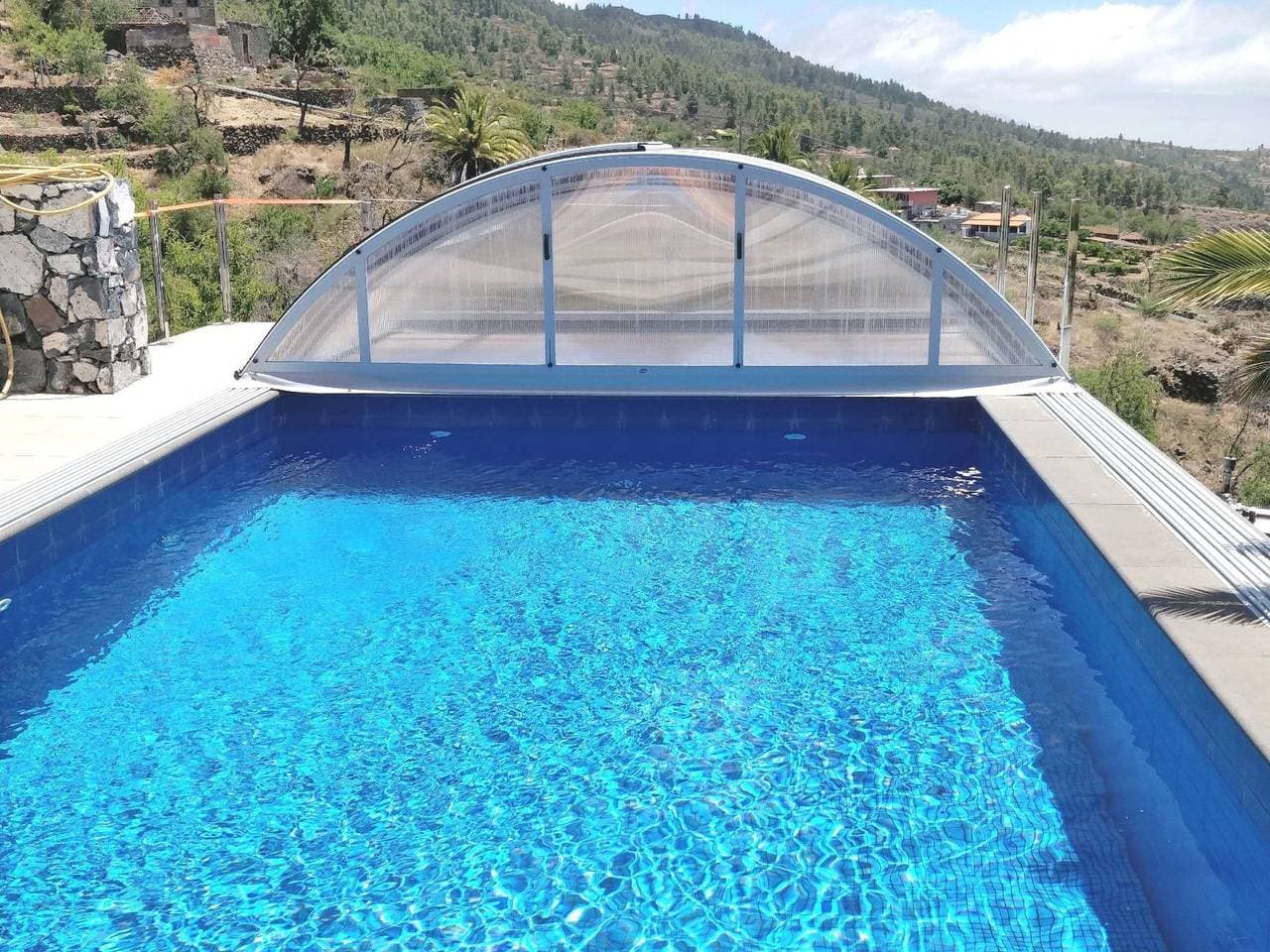 Foto 5 von 52: Nettes Ferienhaus in Tijarafe mit Privatem Pool und Panoramablick