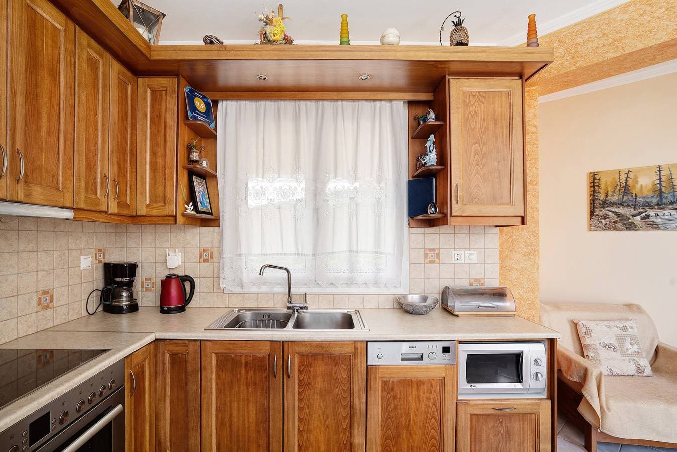 Foto 5 von 23: "Lakis Apartment" mit Meerblick, Garten, Terrasse und WLAN