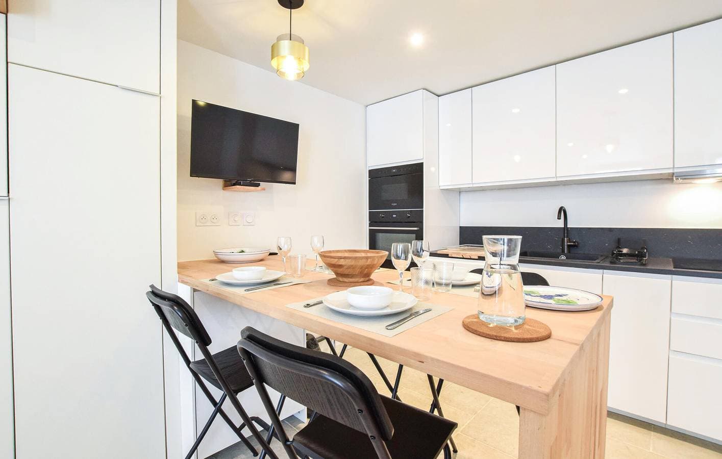 Foto 4 von 21: Gemütliche Ferienwohnung, 200 m von La Normandy und 1 km von der Küste entfernt – WLAN und Parkplätze