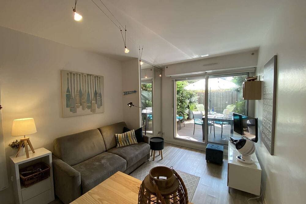 Studio Kabine mit schöner Terrasse in Strandnähe 1