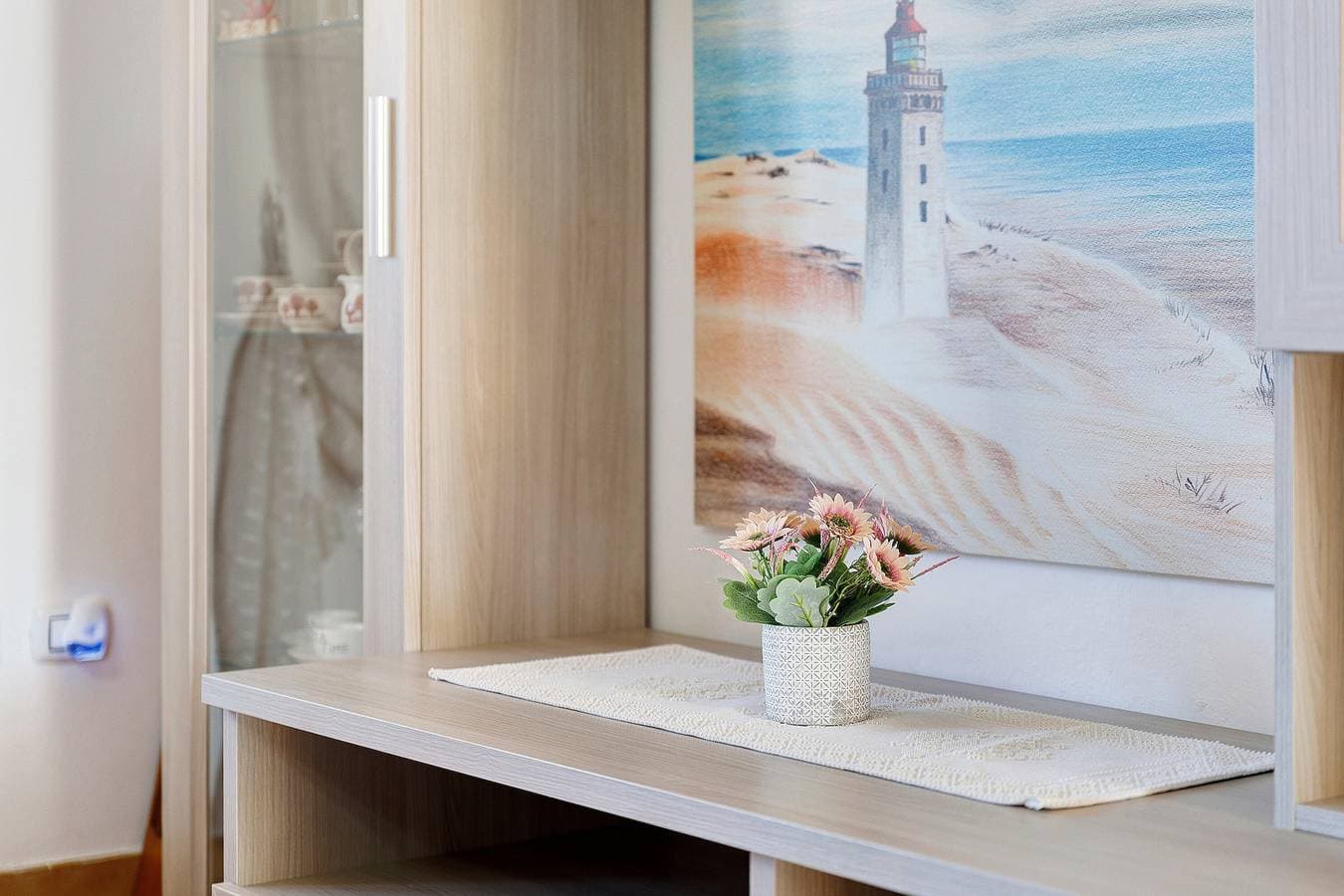 Foto 6 von 25: Ferienwohnung 'La Perla Bianca' mit Meerblick, Balkon und Klimaanlage