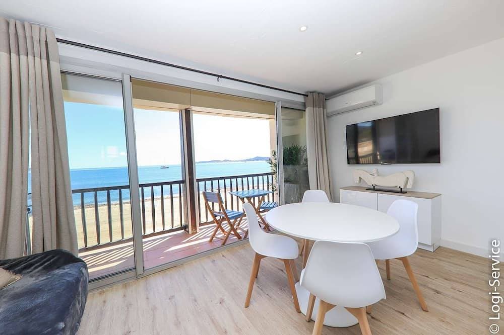 Foto 11 von 11: Wunderschöne klimatisierte Wohnung für 4 Personen mit Panoramablick auf das Meer über den Golf von Saint-Tropez