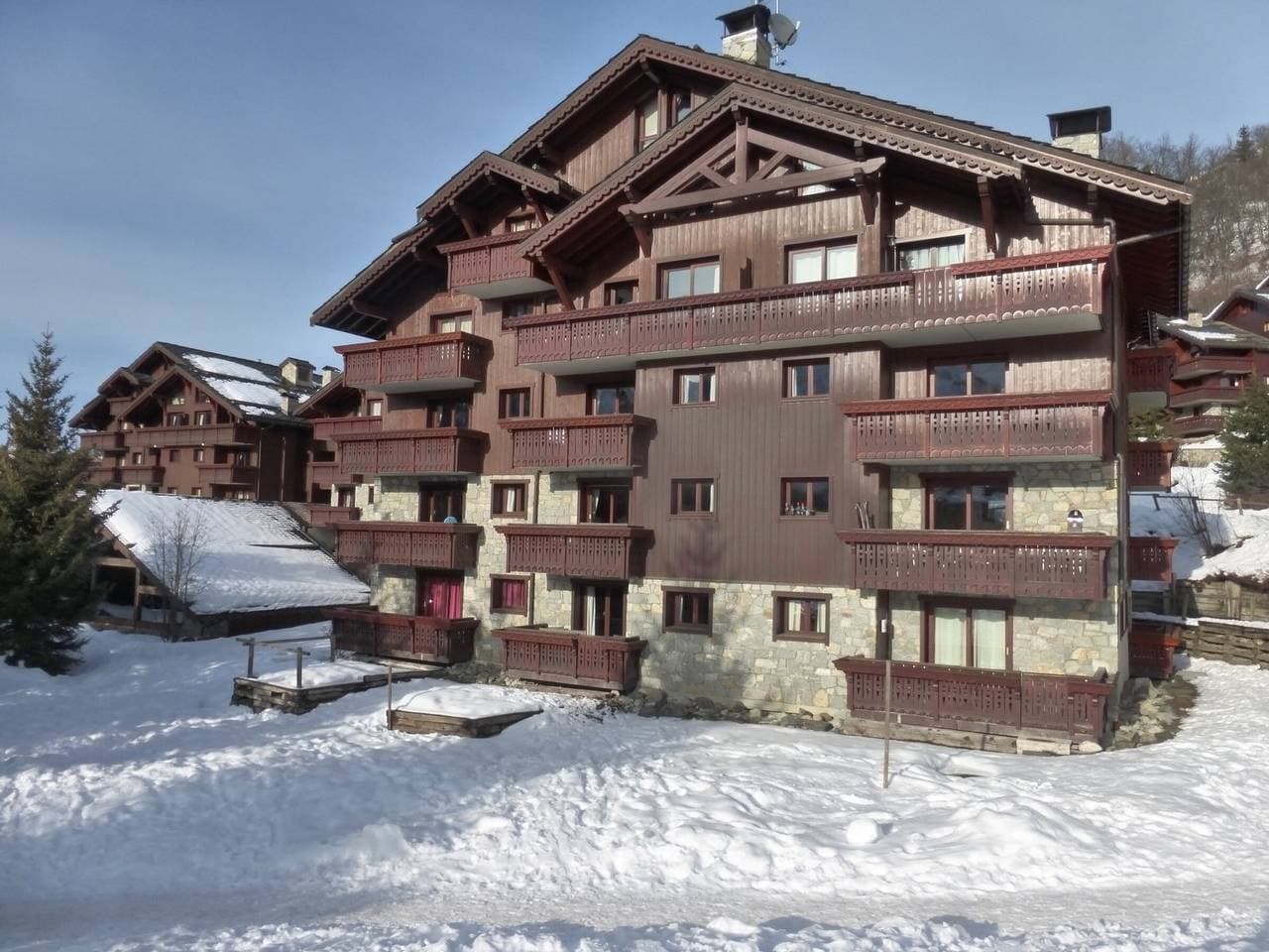 Foto 13 von 14: 3-Zimmer-Wohnung in Méribel Village mit Pool, 4 Personen