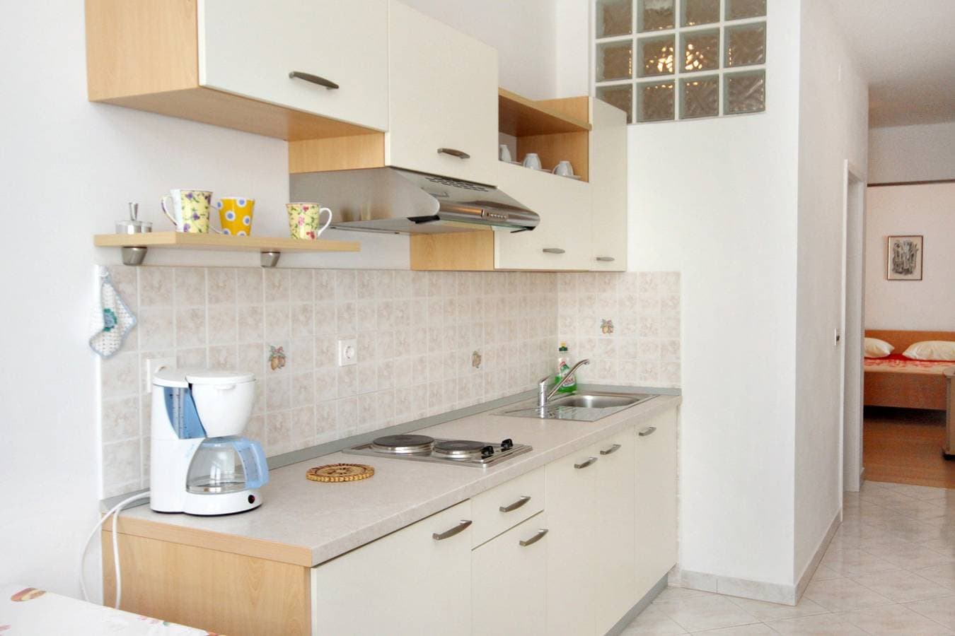 Foto 12 von 24: 1-Zimmer-Ferienwohnung mit Terrasse und Meerblick Rabac, Labin -c