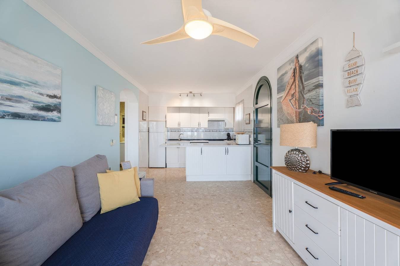 Foto 6 von 29: Ferienwohnung 'Libra Amarilla Golf' mit Meerblick, Gemeinschaftspool und WLAN
