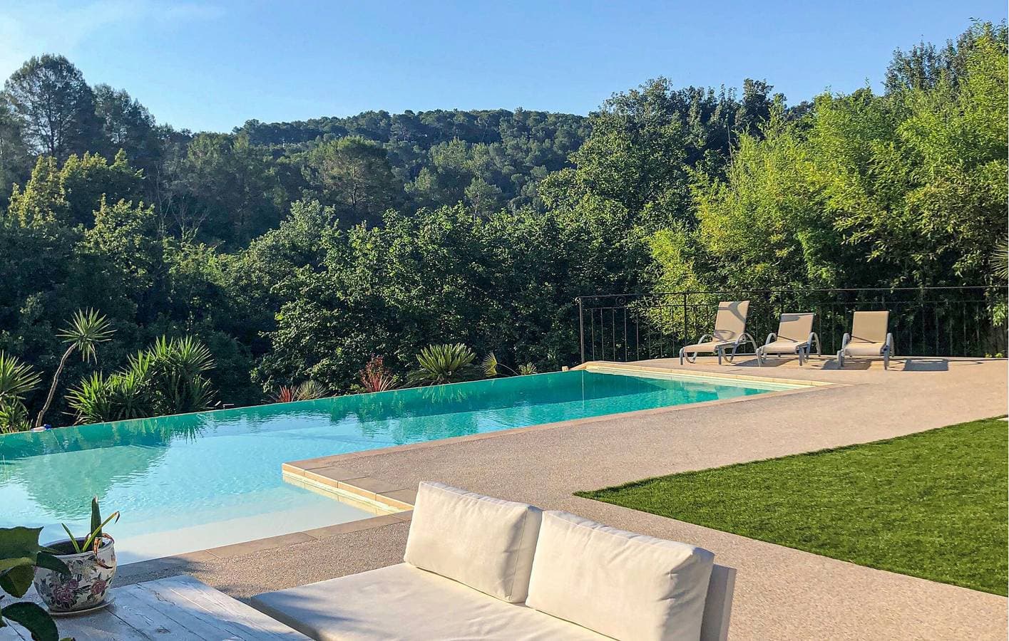 Foto 12 von 35: Luxuriöse Wohnung mit Pool, Parkplatz und AC | La Colle-sur-Loup