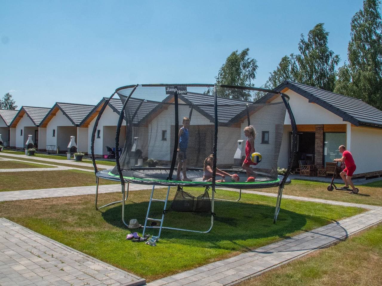 Ferienhäuser mit Terrassen, in Strandnähe 1