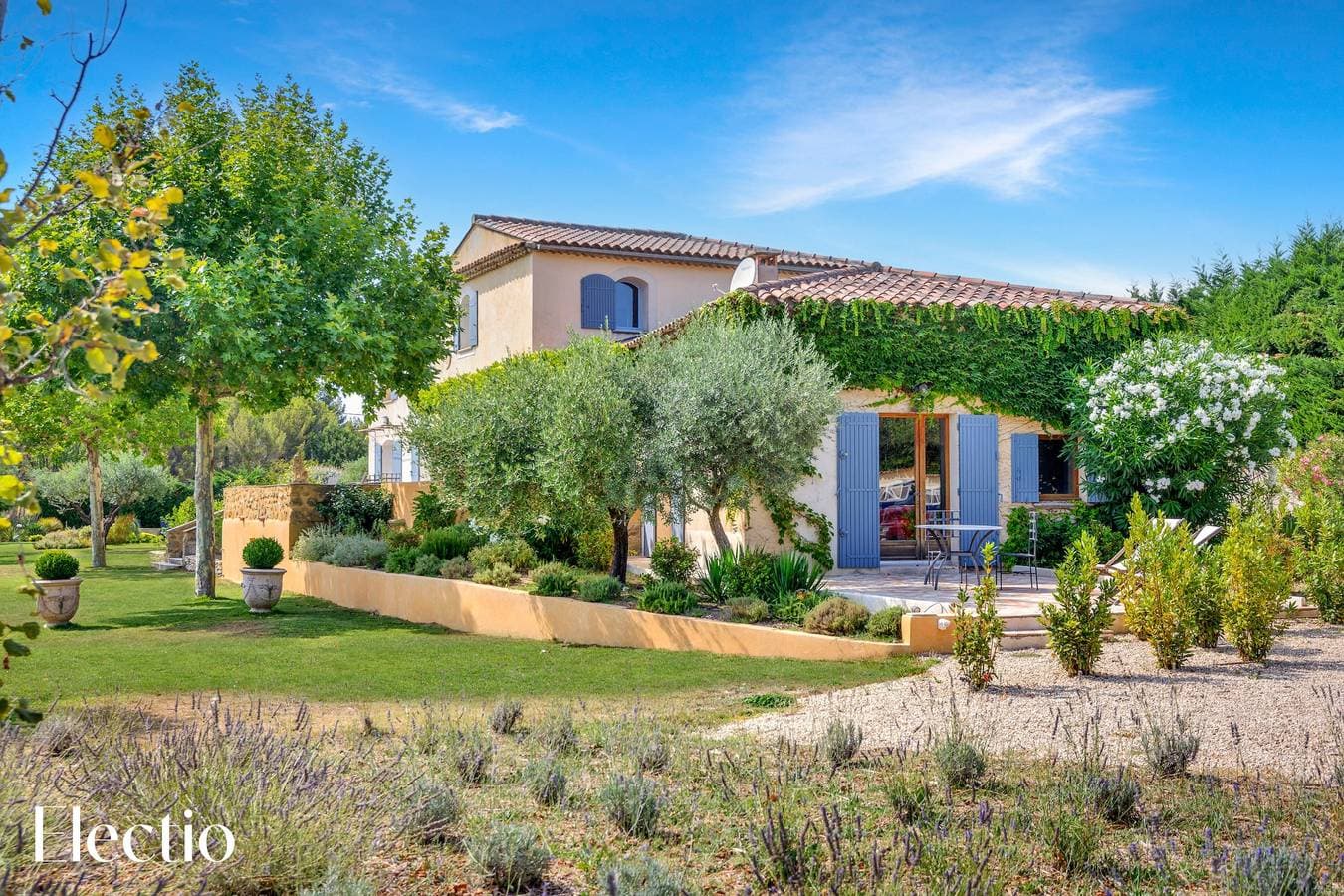 Appartement I Bastide La Gravière I Pool & Garten 1