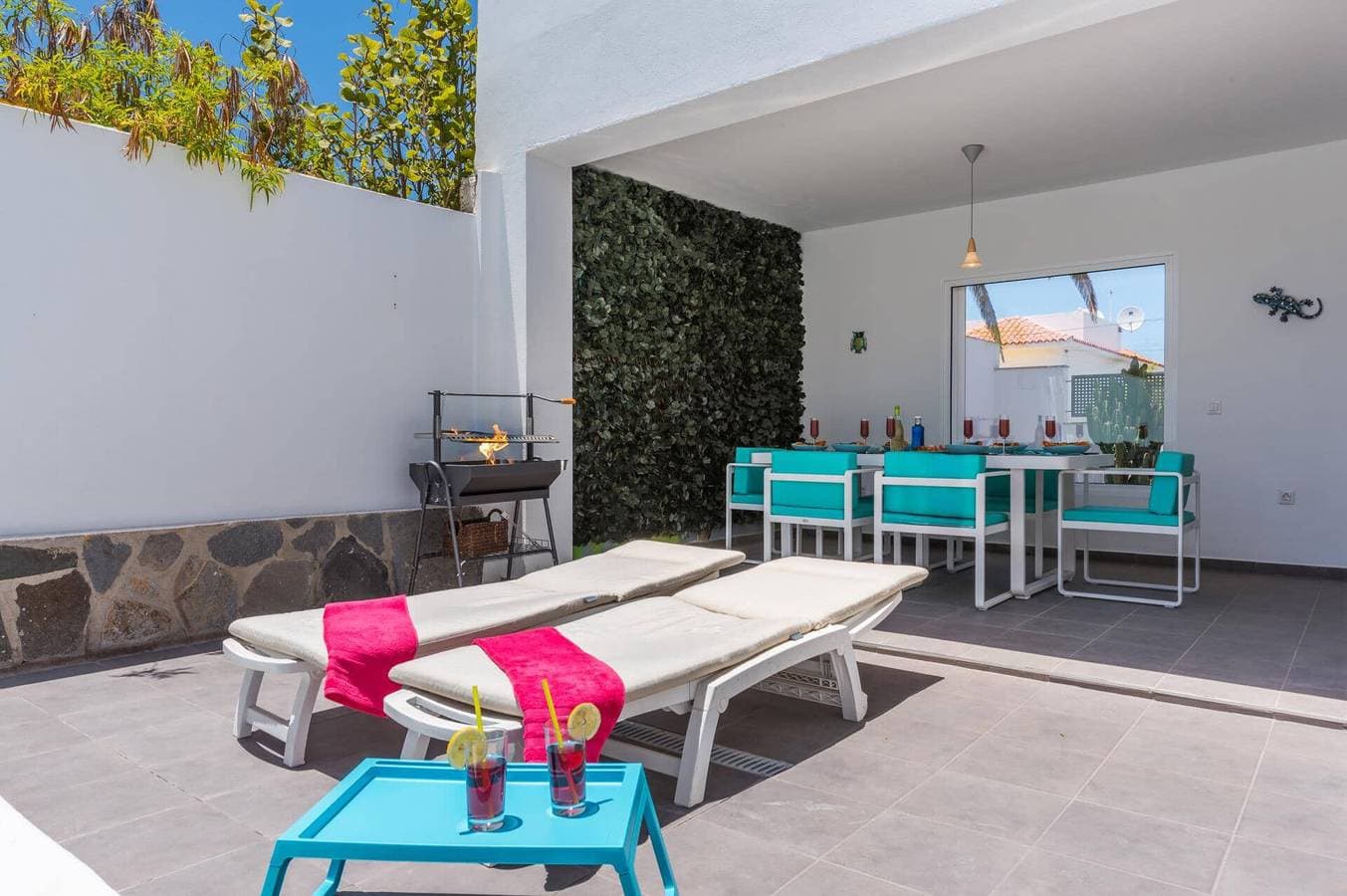 Foto 8 von 21: Villa für 6 Personen mit Garten