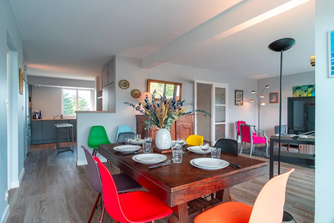 Foto 2 von 20: Ferienwohnung für 8 Personen mit Balkon