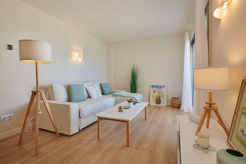Foto 8 von 23: Mod.Fewo im Sa Maniga/ 4Etage, Lift, am Strand, 2Sz,2 Balkone, Meerblick,Wifi