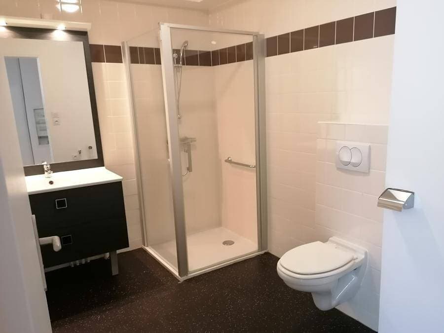 Foto 9 von 37: Terres de France - Appart Hotel Rouen Flaubert - Studio 2 personen - Doppelbett
