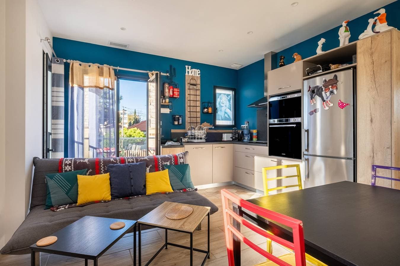 Foto 6 von 23: Apartment 'T3 Cros De Cagnes Bord De Plage' mit privater Terrasse, WLAN und Klimaanlage
