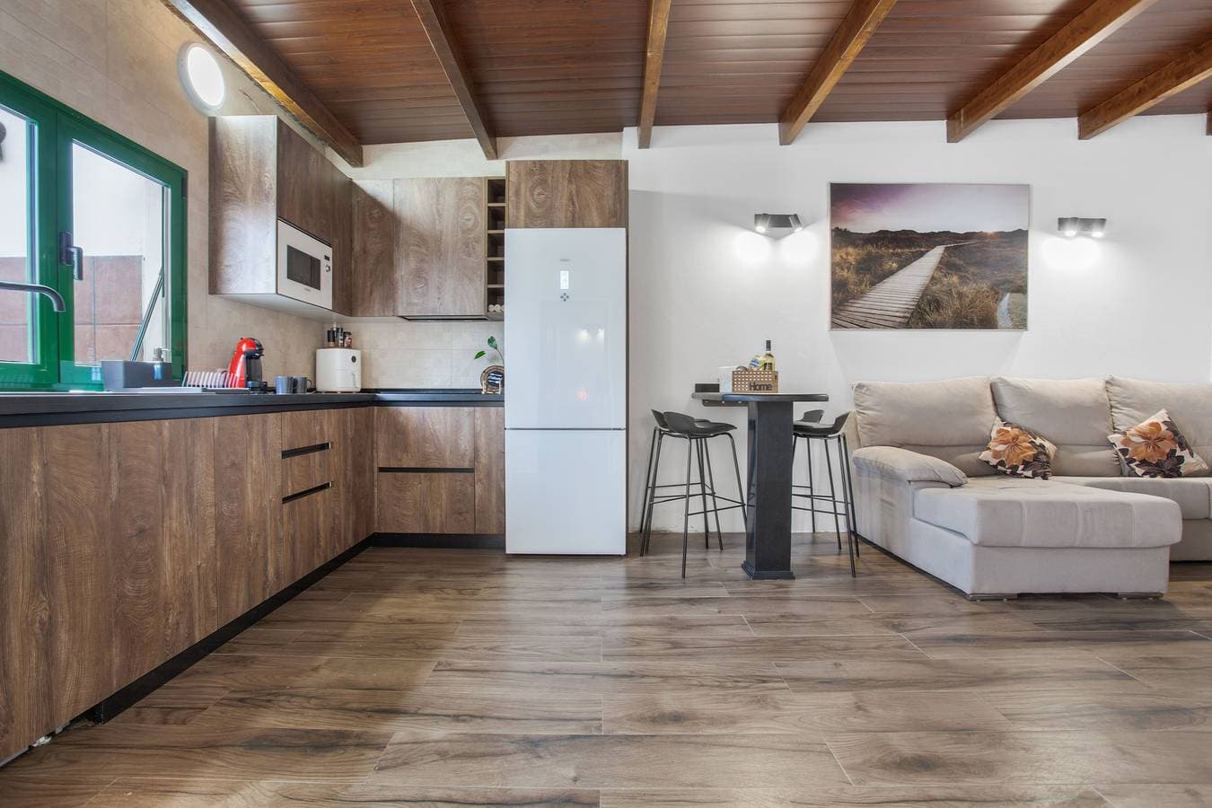 Foto 6 von 21: Ferienwohnung 'El Refugio De Los Sueños' mit Bergblick, Terrasse und WLAN